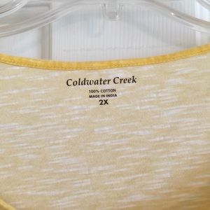 Coldwater Creek Tops - Plus Size Coldwater Creek LS Tee Coldwater Creek Tops - Plus Size Coldwater Creek LS Tee